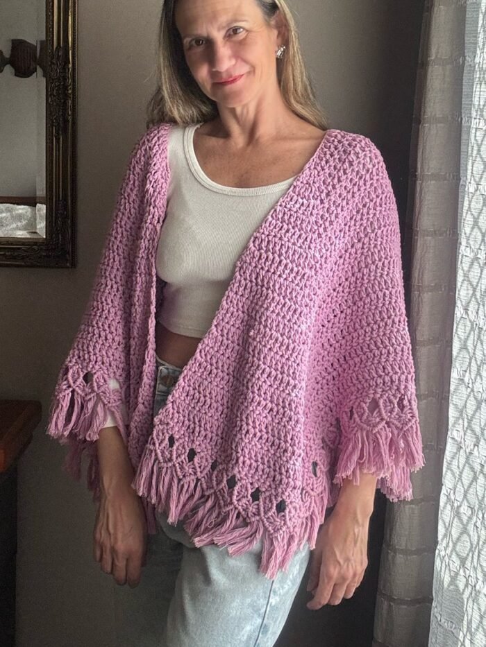 Poncho Diamante