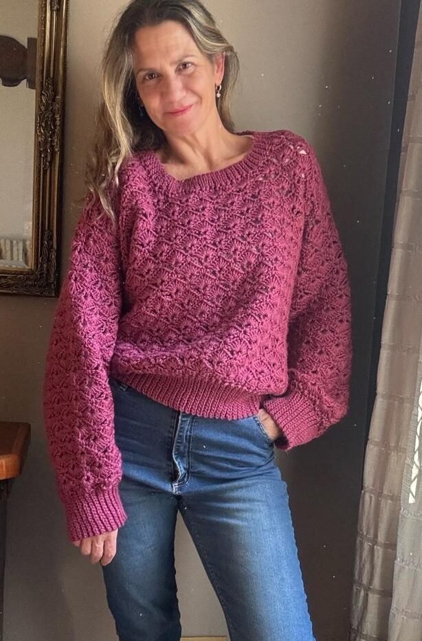 Guía paso a paso para tejer el Sweater Victoria