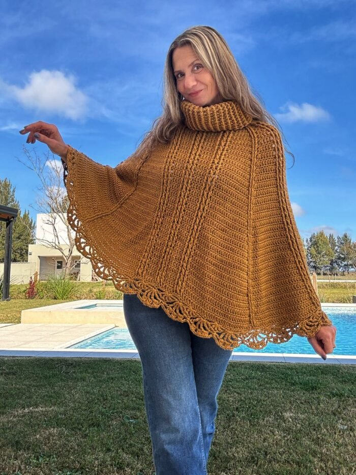 Poncho Otoñal